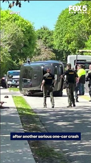Tiger Woods in rollover crash in Florida