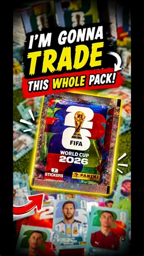 ✂️ Traded the whole pack… was it worth it? 👀 The final reveal might surprise you! ⚽🔥#panini