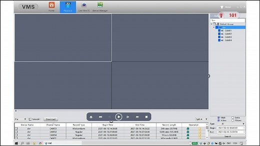 Watch VMS How to playback and download the Video files on Amazon Live