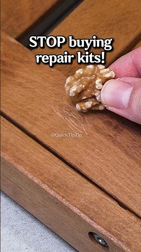 Why you should rub a WALNUT on your scratched table