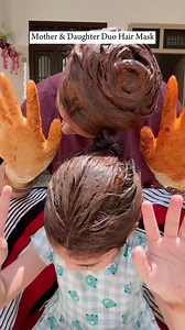 88K views · 491 reactions | DIY Red Hair Color, Long Hair in 30 Days, My Daughter & Mine favourite Hair mask #haircolor #hair | Dr.Priyanka | Facebook