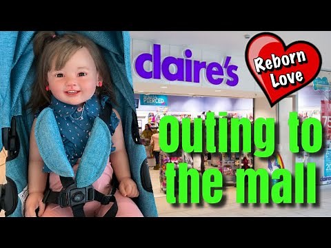 Reborn Toddler Outing to the mall shopping with reborn toddler Emily | Reborn Love