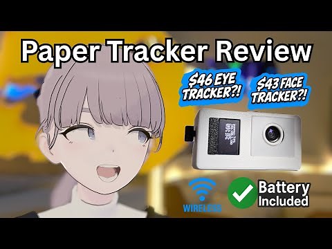 Cheapest Eye & Face Tracker for Meta Quest: Paper Tracker Review