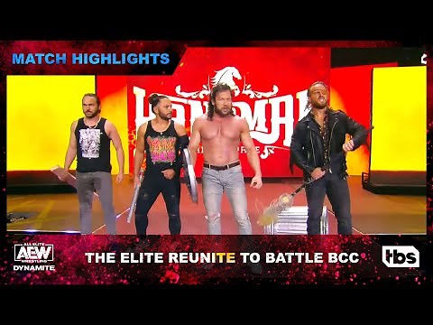 The Elite Reunite To Battle Blackpool Combat Club | AEW Dynamite | TBS