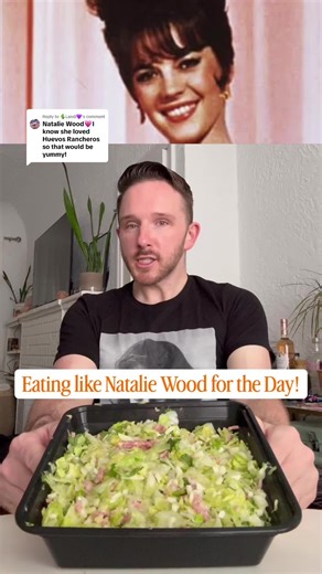 Eating Like Natalie Wood for a Day | Old Hollywood Diets