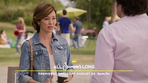 12K views · 501 reactions | Tia seems more than a little surprised to run into Jake on her own dining cruise business venture! Watch the sparks fly in this sneak peek for tomorrow's premiere of "All Summer Long." | Hallmark Channel | Facebook