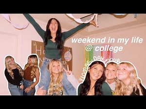 weekend in my life @ COLLEGE | vlogmas day four | college diaries