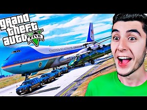 SALVANDO al PRESIDENTE de GTA 5! (Mods) | EdgarFtw