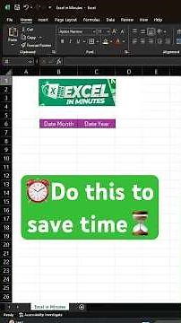 Auto-Fill Dates in Excel to Save Time!