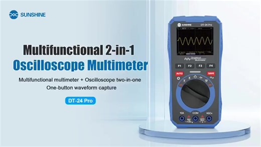 Multifunctional 2-in-1 Oscilloscope multimeter One button waveform capture DT-24 pro #repairtools #sunshine #viral #engineer #oscilloscope @SUNSHINE TOOLS @Sunshine Tools-Alan