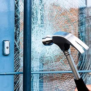 Amazon.com: UV 99% Security and Safety 8 Mil Clear Window Film Shatterproof Anti Shatter Tempered Glass Film for Home and Office Windows (24 in x 15 FT) : Home & Kitchen