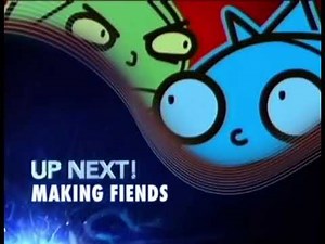 (RARE) Nicktoons Up Next Making Fiends Primetime