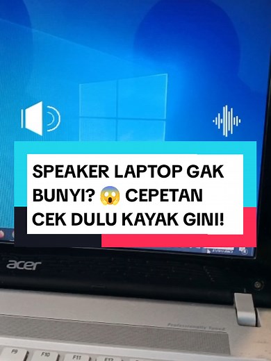 Speaker Laptop Gak Bunyi? Simak Cara Ceknya!