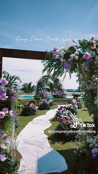 Stunning Beach Wedding Venue at Ruang Damai
