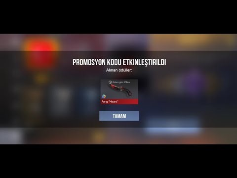 Standoff 2 new promo code (fang haunt)