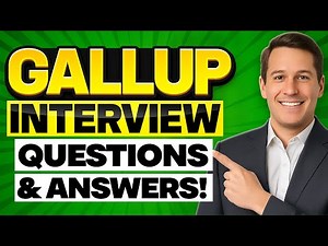 GALLUP INTERVIEW QUESTIONS & ANSWERS (How to PASS a Gallup Job Interview)