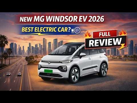 MG Windsor EV Review 2026 ⚡ India’s Smartest Electric Car? Full Details