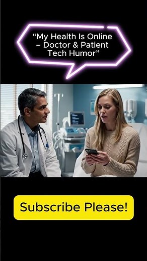 “My Health Is Online – Doctor & Patient Tech Humor” #funnyvideo #ai #shorts #funny #doctorvspatient
