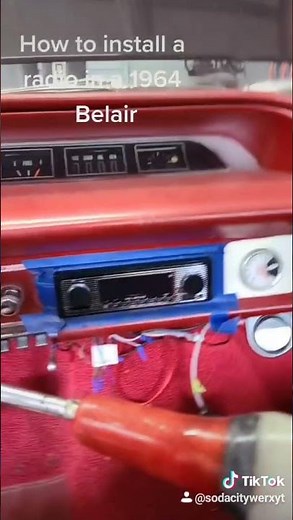 Installing a radio in a 1964 belair / impala