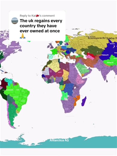 Replying to @Kai🥊 top comment decides what happens next! (changed colour to red to make it easier to see) #fyp #world #interactive #topcomment #map