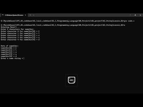 My C string Library Project (Part 2)