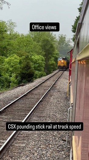 11K reactions · 237 comments | CSX pounding the joints at track speed #officeviews #buckinghambranchrailroad #stickrail #virginiascenicrailway | Mike Buscher Photography | Facebook