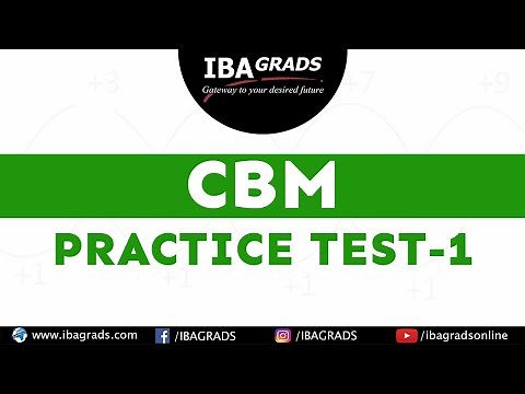 CBM Practice Tests 1