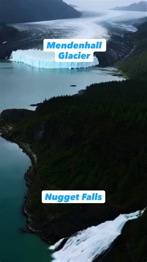 Experience the Majesty of Nugget Falls in Alaska