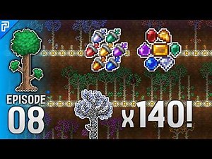 THE *BIGGEST* TERRARIA GEM FARM I'VE BUILT! | Let’s Play Terraria