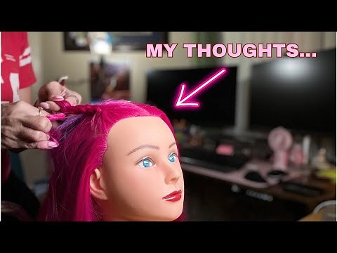 Training Head 26"-28" Mannequin Head Hair Styling Manikin Cosmetology Doll Head Review