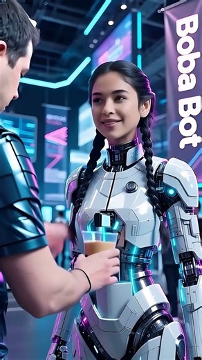 The Futuristic Tea-Maker Robot Everyone Is Talking About! #futuristic #healthyfood #humanoid