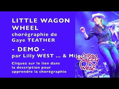 [DEMO] LITTLE WAGON WHEEL de Gaye TEATHER, enseignée par Lilly WEST