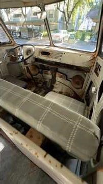Interior done on this 1966 Volkswagen bus .#automobile