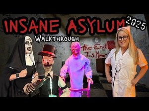 2025 Insane Asylum Decorations Walkthrough