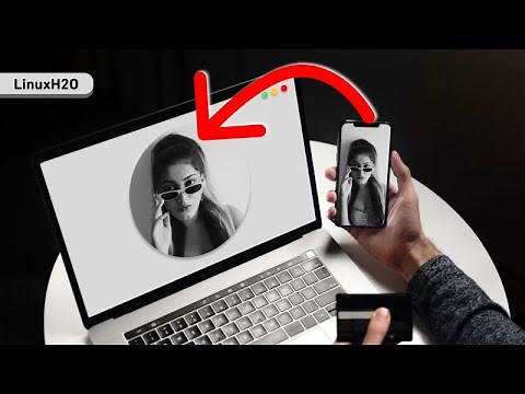 Using mobile phone's camera as webcam | Linux