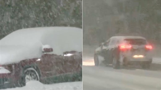 Racine County residents wake up to winter wonderland