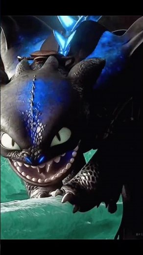 Toothless 🐉 vs death the 🐺 💀full battle