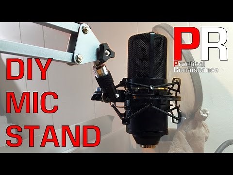 IKEA Hack! DIY Microphone Desk Stand