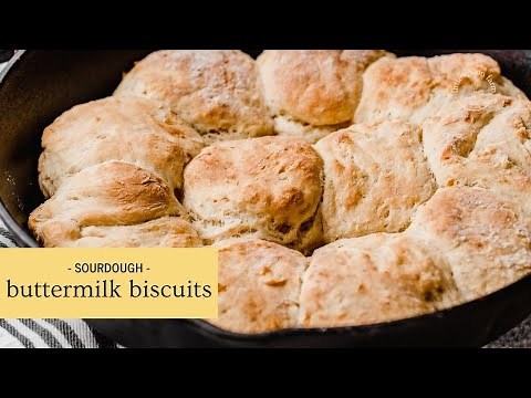 Buttery Sourdough Biscuits Made with Sourdough Discard