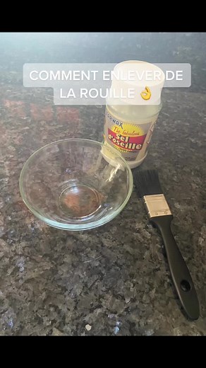 Astuce sel d'oseille pour enlever la rouille