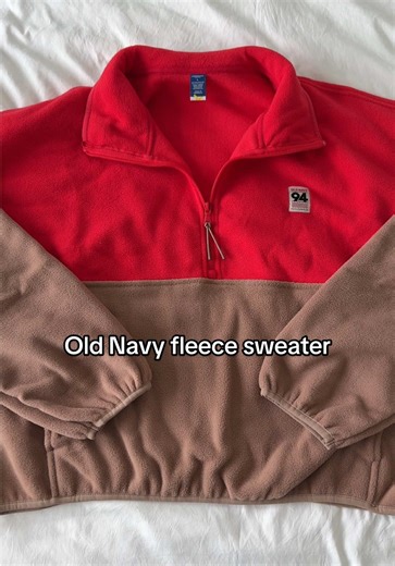 This Old Navy fleece pullover is so cozy 🧸❤️ they have other color options in this half zip sweater to choose from too. Old Navy is a go-to when it comes to sweaters and jackets <3 wearing size L in this fleece sweatshirt #oldnavy #oldnavyfleece #oldnavysweater #halfzipsweatshirt #sweaters