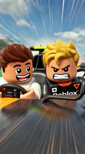 Lando Norris vs Oscar Piastri Roblox F1 – Epic McLaren Battle #Shorts #mclaren #shorts #formula1