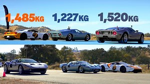 Drag Racing Every Ford GT Generation Shows Just How Far Technology's Come In 50 Years | Carscoops