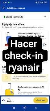 TUTORIAL Como hacer el check in en Ryanair ONLINE