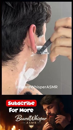 ASMR Beard Shave | Episode 1 #shorts #shortvideo