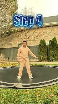 How To Backflip on the trampline