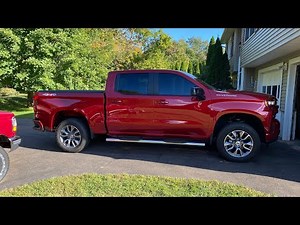 2021 Silverado 2.5" leveling kit with rear block install