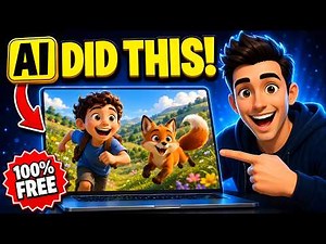 Make A Full 3D Cartoon Animation with FREE AI (Perfect Character Consistency + Lip Sync)