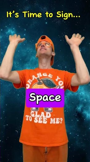 Sign for Space 🌌 / Outer Space | SSE using BSL Signs | Signing Astronomy #bsl #space #sse