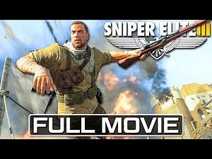 SNIPER ELITE 3 Full Movie (All Cutscenes 4K Cinematic) Action Movies